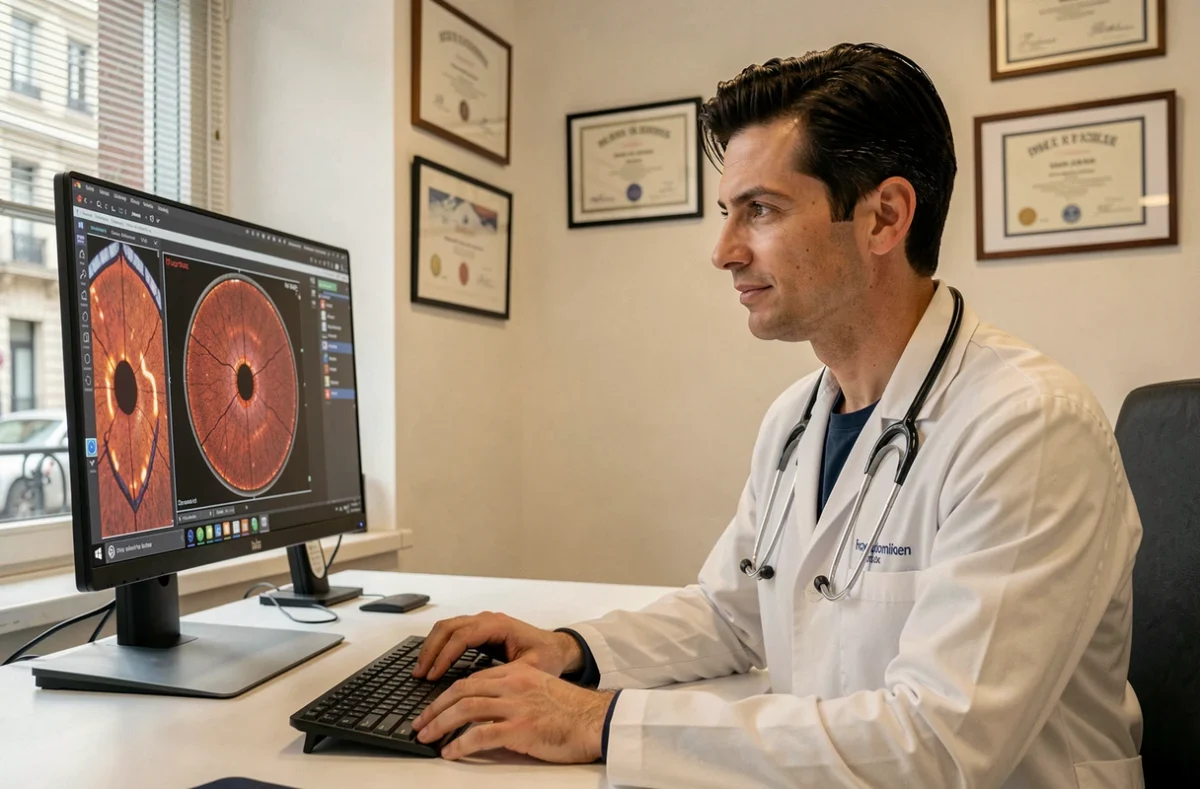 Dr Eiad Bouz, ophtalmologiste exerçant dans les arrondissements de Lyon 6, Lyon 7 et à Craponne